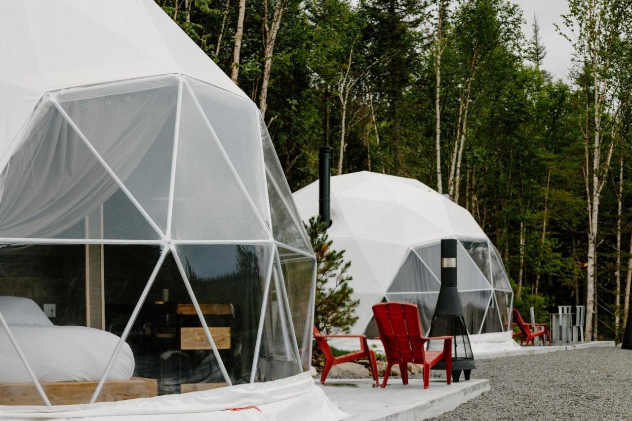 Ferienwohnung Les Diamants De L'Eternel Saint-David-de-Falardeau Exterior foto