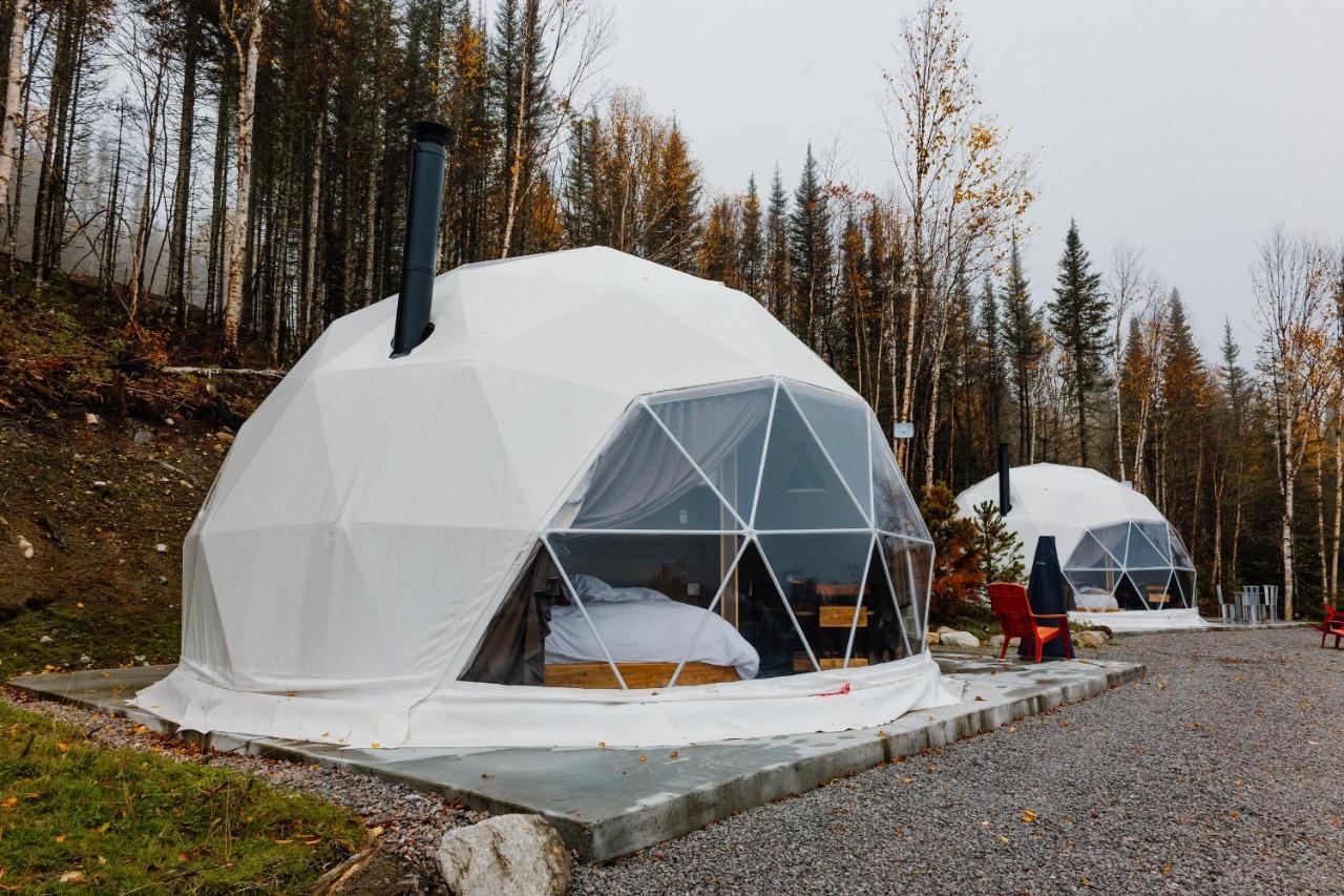 Ferienwohnung Les Diamants De L'Eternel Saint-David-de-Falardeau Exterior foto